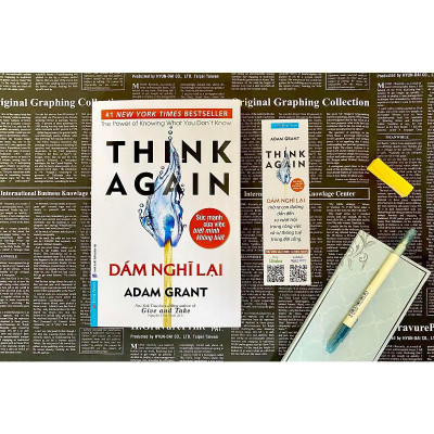 Sách - Dám Nghĩ Lại - Adam Grant - First News