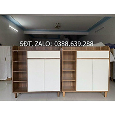 tủ giày gỗ mdf hiện đại sang trọng