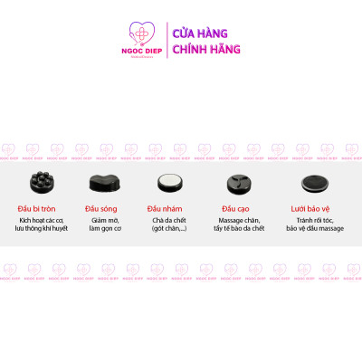 Máy Massage Vùng Mỡ OROMI ORM-T1A - Máy Đẩy Mỡ Massage Toàn Thân