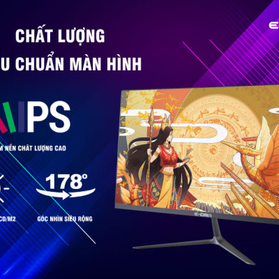 Màn Hình Gaming Edra EGM24F1 (23.8inch/FHD/IPS/144Hz/1ms) - Hàng Chính hãng