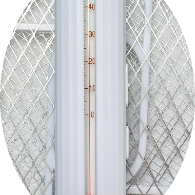 Vợt muỗi 3 trong 1 tích hợp Nhiệt kế Nakagami diệt muỗi tự động 3 chức năng công nghệ Nhật Bản - Màu ngẫu nhiên