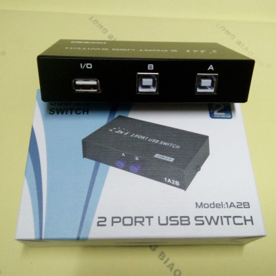 Bộ chia máy in 1 ra 2 cổng USB MT-1A2B-CF-VIKI - Hàng chính hãng