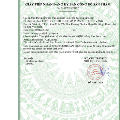 Bộ Sản Phẩm 3 Hộp Viên Uống Bổ Tim New Zealand Nutri Co Q10 160g Hawthorn 30 Viên - Nhập Khẩu Chính Hãng