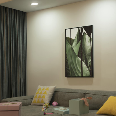 Đèn âm trần Philips Hue Garnea LED Downlight White Ambiance - Hàng Chính Hãng