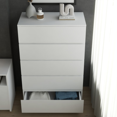 [Happy Home Furniture] OLA, Tủ đựng đồ 5 ngăn kéo, 80cm x 45cm x 120cm ( DxRxC), THK_092