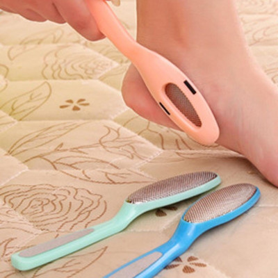 Dụng cụ chà gót chân, tẩy tế tào chết làm mềm da chân 2 trong 1, hết nứt gót, hồng gót chân nhỏ gọn tiện dụng