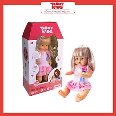 Đồ Chơi Búp Bê TOONYKIDS - Đồ Chơi Cho Bé Gái - BABY SISTER TN022 [Tặng Kèm Sticker]