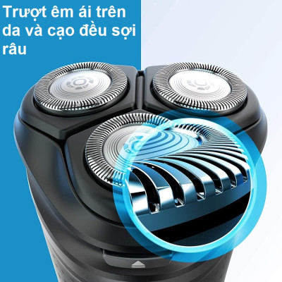 Máy cạo râu khô và ướt 5D Pivot & Flex Heads Philips Norelco S3212 Series 3000 - HÀNG NHẬP KHẨU