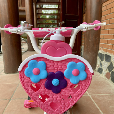 Xe đạp 3 bánh trẻ em Thống Nhất Princess TE12 (Phù hợp với trẻ từ 2 đến 6 tuổi) - Hàng chính hãng