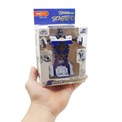 Đồ Chơi Robot Biến Hình Tia Chớp Hành Động - Siêu Xe Cảnh Sát - Cresta DK81138