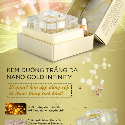 KEM MISSFAIRY VÀNG - NANO GOLD - XOÁ THÂM NÁM - TÀN NHANG - CẤP ẨM DA