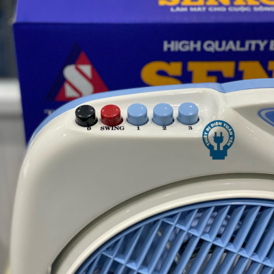 Quạt Bàn Đảo 3 Tấc Senko BD1010 - Màu Ngẫu Nhiên - Hàng chính hãng