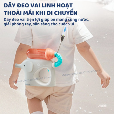 Súng phun nước đồ chơi Mideer Backpack Water Gun