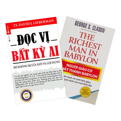 Combo Đọc Vị Bất Kỳ Ai + Người Giàu Có Nhất Thành Babylon (2 cuốn)