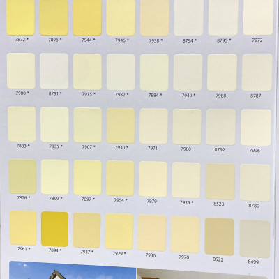 Sơn nước Toa 4 Season Top Silk dễ lau chùi nội thất NHIỀU MÀU _18L