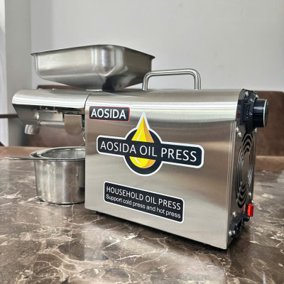 Máy ép dầu thực vật nóng và lạnh dùng trong gia đình thương hiệu cao cấp AOSIDA 888A - Hàng Chính Hãng