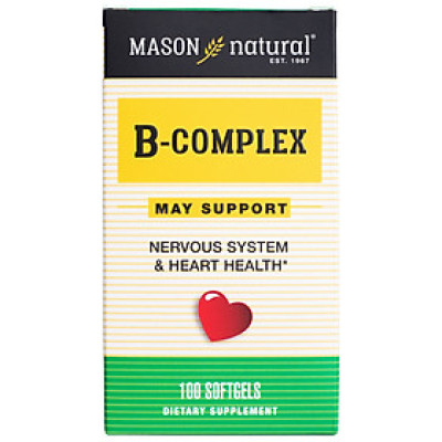 Mason Natural B-Complex - Vitamin tổng hợp nhóm B cao cấp