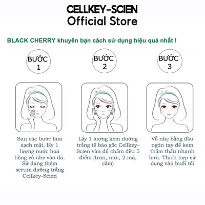 Combo 2 Kem Dưỡng Trắng Da Tế Bào Gốc Hàn Quốc Cấp Ẩm Xóa Nhăn Phục Hồi Trẻ Hoá Da Và Chống Lão Hoá Cellkey-Scien White Cream (60g)