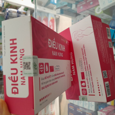 ĐIỀU KINH NAM HƯNG ĐIỀU HÒA KINH NGUYỆT, GIATM ĐAU BỤNG KINH, HỖ TRỢ ĐIỀU HÒA NỘI TIẾT GIẢM VIÊM VÀ DỰ ĐỊNH TRƯỚC KHI SINH CON