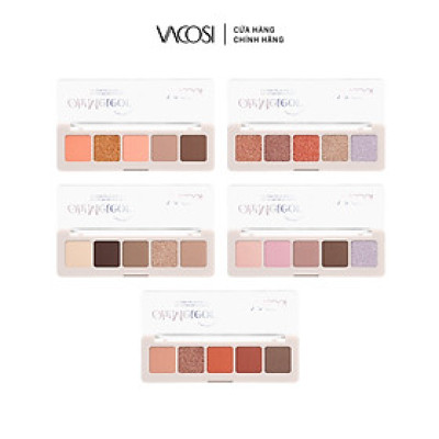 Bảng màu mắt 5 ô VACOSI METEOR EYESHADOW - VP29