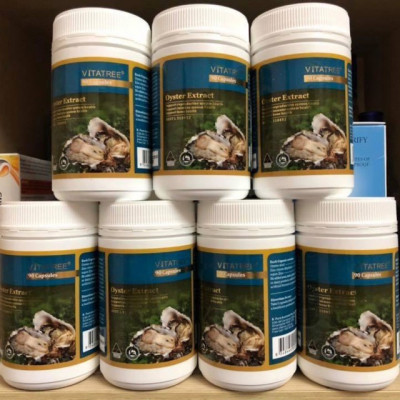 Viên uống chiết xuất Hàu biển Vitatree Oyster extract , hộp 90v, nhập khẩu Úc, tăng cường sinh lý nam