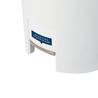 Thùng Rác Đạp Chân Mẫu Tròn Nhiều Cỡ Hiro Hàng Xuất Nhật - Chính Hãng ( Tặng kèm khăn lau pakasa) Giao màu ngẫu nhiên 