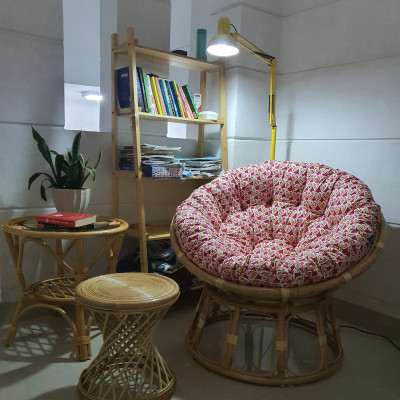 Ghế thư giãn papasa (hoạ tiết trái tim)