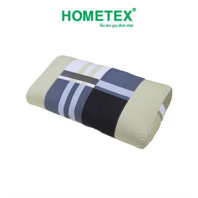 Gối đầu 35x50cm cotton hình khối Hometex - Giao màu ngẫu nhiên
