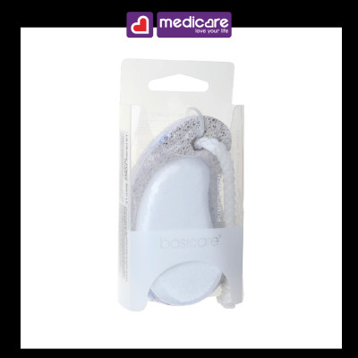 Đá bọt & thạch anh chà gót chân BASICARE 2192