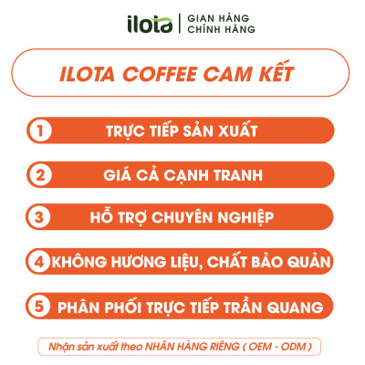 Cà Phê Nguyên Hạt Pha Máy ILOTA 1 ESPRESSO 