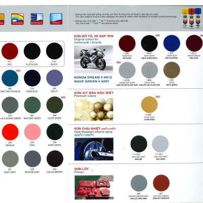 Sơn xịt Win màu xanh dương 213 400ml