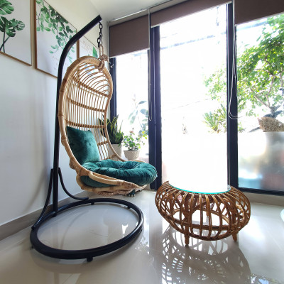 Xích đu mây home decore 