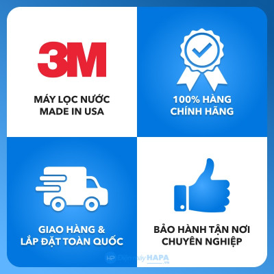 [SIÊU TỐC] Máy Lọc Nước 3M ICE140-S cho Gia Đình, Văn Phòng, Nhà Hàng, Quán Cà phê - Hàng Chính Hãng 3M, Nhập Khẩu Mỹ