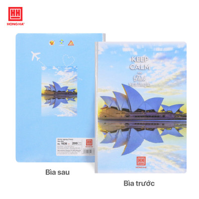 Vở kẻ ngang 200 trang Sao mai sắc màu - 1636 (10 quyển)