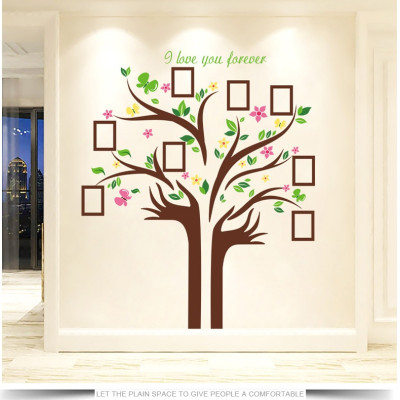 Decal dán tường treo ảnh 14 Amyshop (172 x145 cm)