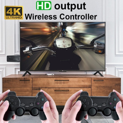 Bộ Máy Retro Gamestick M8 64G 2 tay cầm kết nối HDMI cho màn hình Tivi máy tính máy chiếu hàng nhập khẩu