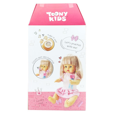 Đồ Chơi Búp Bê TOONYKIDS - Đồ Chơi Cho Bé Gái - BABY SISTER TN022 [Tặng Kèm Sticker]