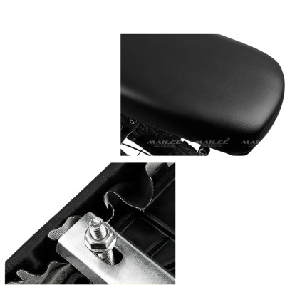 Đệm Ngồi Sau Xe Đạp Địa Hình DG-2120 Lớp đệm trong dày 3 cm, đệm mềm da PU (kích thước 37x17cm), Siết bằng Khung Thép, chống nước - Mai Lee