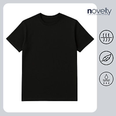 ÁO THUN COTTON CỔ TRÒN TRƠN MÀU NOVELTY [HÈ NÓNG- DEAL MÁT] - TOP BÁN CHẠY MÙA HÈ