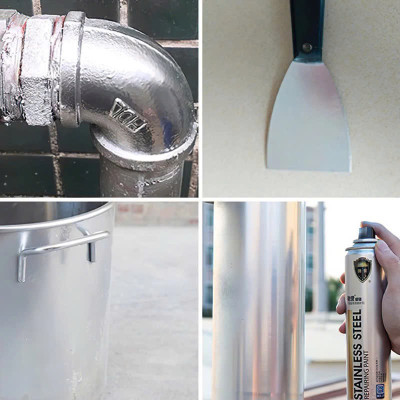 Sơn Xịt Mạ Crom Inox Sáng Bóng – Chịu Nhiệt Cao, Xịt Bô Xe, Ống Xả & Kim Loại