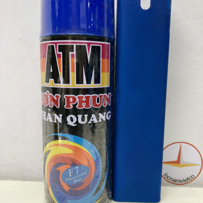 Sơn xịt màu xanh phản quang ATM F7