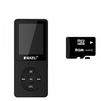 Máy Nghe nhạc Mp3 ruizu x02  + Tặng thẻ nhớ 8Gb Class 10 - Hàng Nhập Khẩu