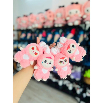 Thú nhồi bông babythree chất lông mịn dễ thương - Size 15cm - Quà tặng móc khoá babythree treo cặp cute