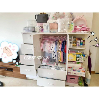 Tủ Đựng Quần Áo Cho Bé Trai Bé Gái Giá Tốt Nhất  Tiện Lợi Chịu Lực Tốt 