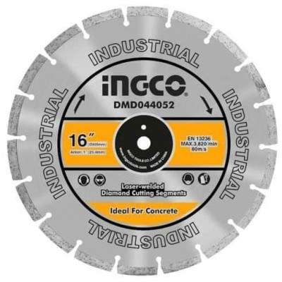 ĐĨA CẮT BÊ TÔNG 405MM INGCO DMD044052, DMD064051 - HÀNG CHÍNH HÃNG