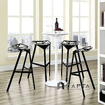 Bàn bar Tulip-06S Nội thất Capta Bàn tulip tròn 60cm có chân composite đúc lõi thép 