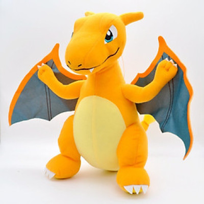 Gấu bông pokemon rồng Charizard Shiny (30 cm) nguyên tem nguyên tag xịn mịn đẹp hàng cao cấp, an toàn cho trẻ nhỏ