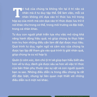Quản Lý Cảm Xúc Làm Chủ Lý Trí