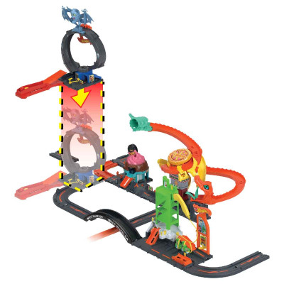 Đồ Chơi Mô Hình City Trạm Lốp Xe Dơi Siêu Đẳng HOT WHEELS HTN78/HDR29