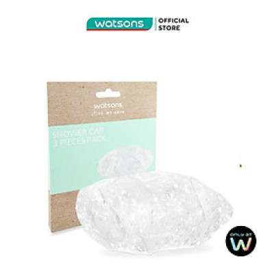 Mũ Tắm Watsons Shower Cap Pack 3s